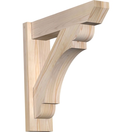 Ekena Millwork Olympic Slat Smooth Outlooker, Douglas Fir, 5 1/2"W x 22"D x 22"H OUT06X22X22OLY06SDF